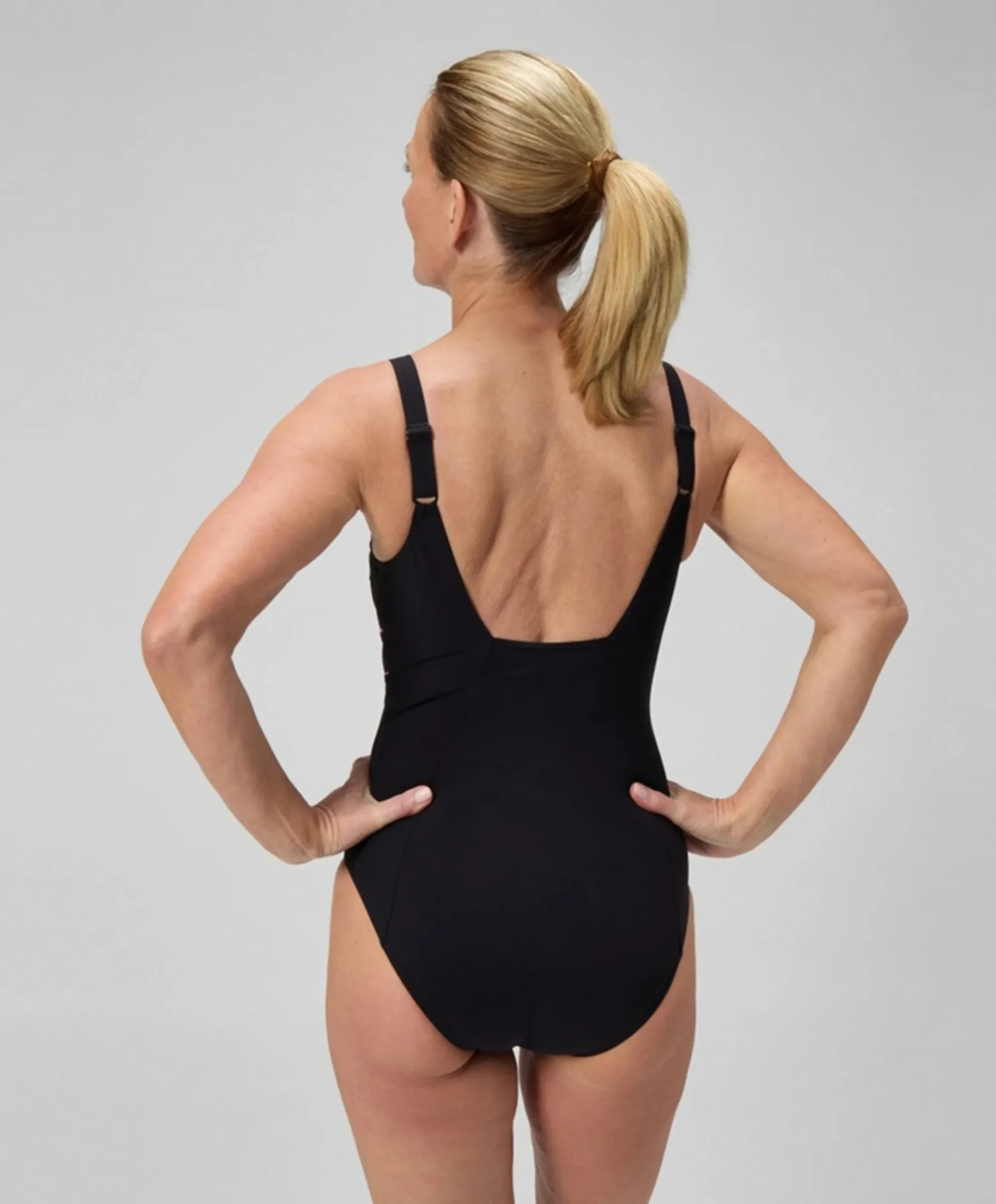 Dames badpak zwart