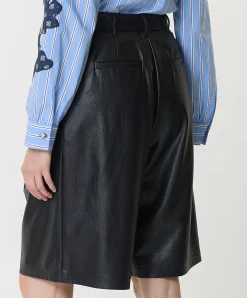 dames bermuda zwart