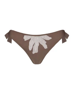 Dames bikinibroekje bruin