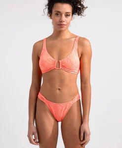 Dames bikinibroekje oranje