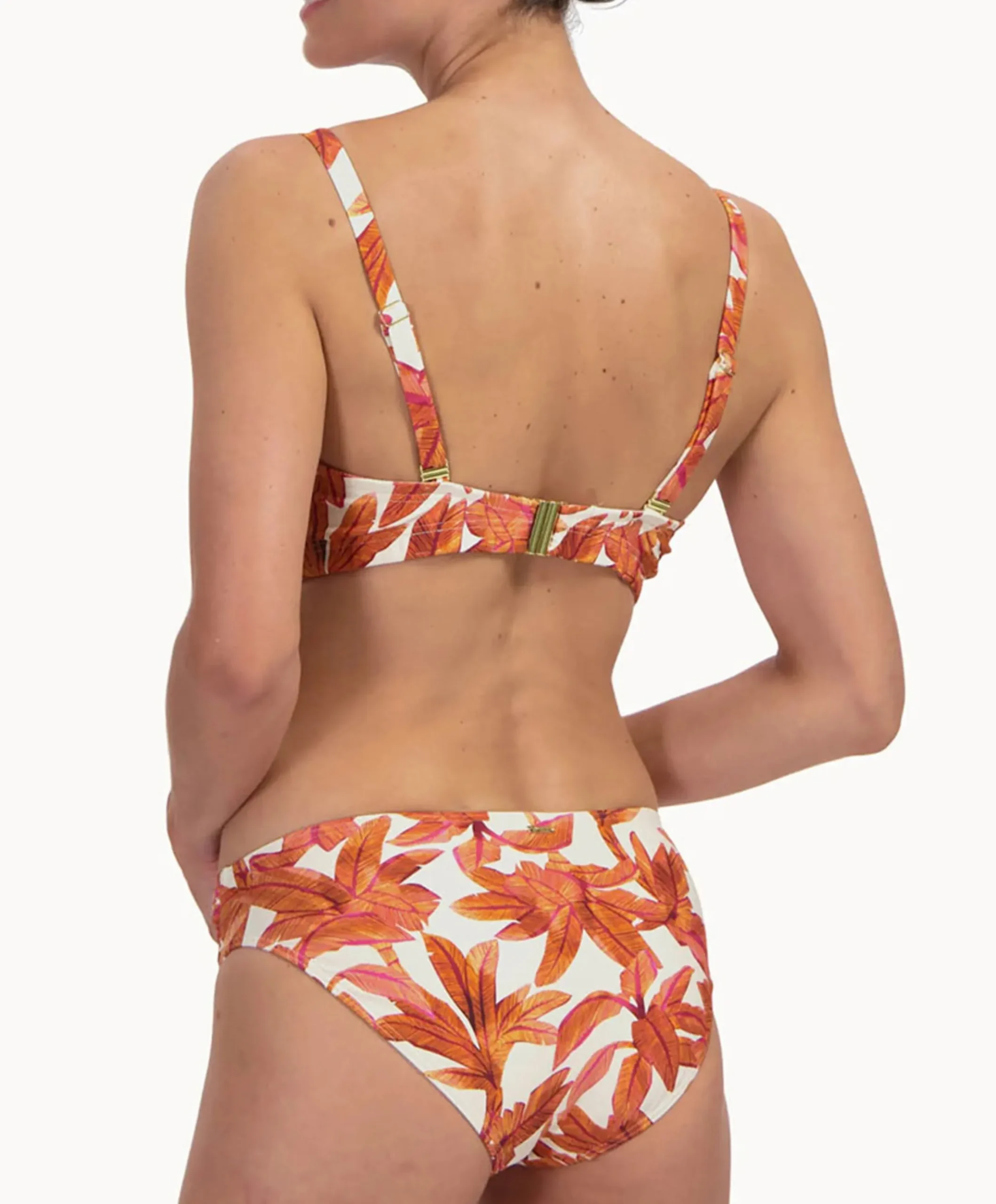Dames bikinibroekje oranje