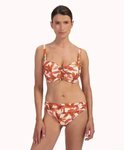 Dames bikinibroekje oranje