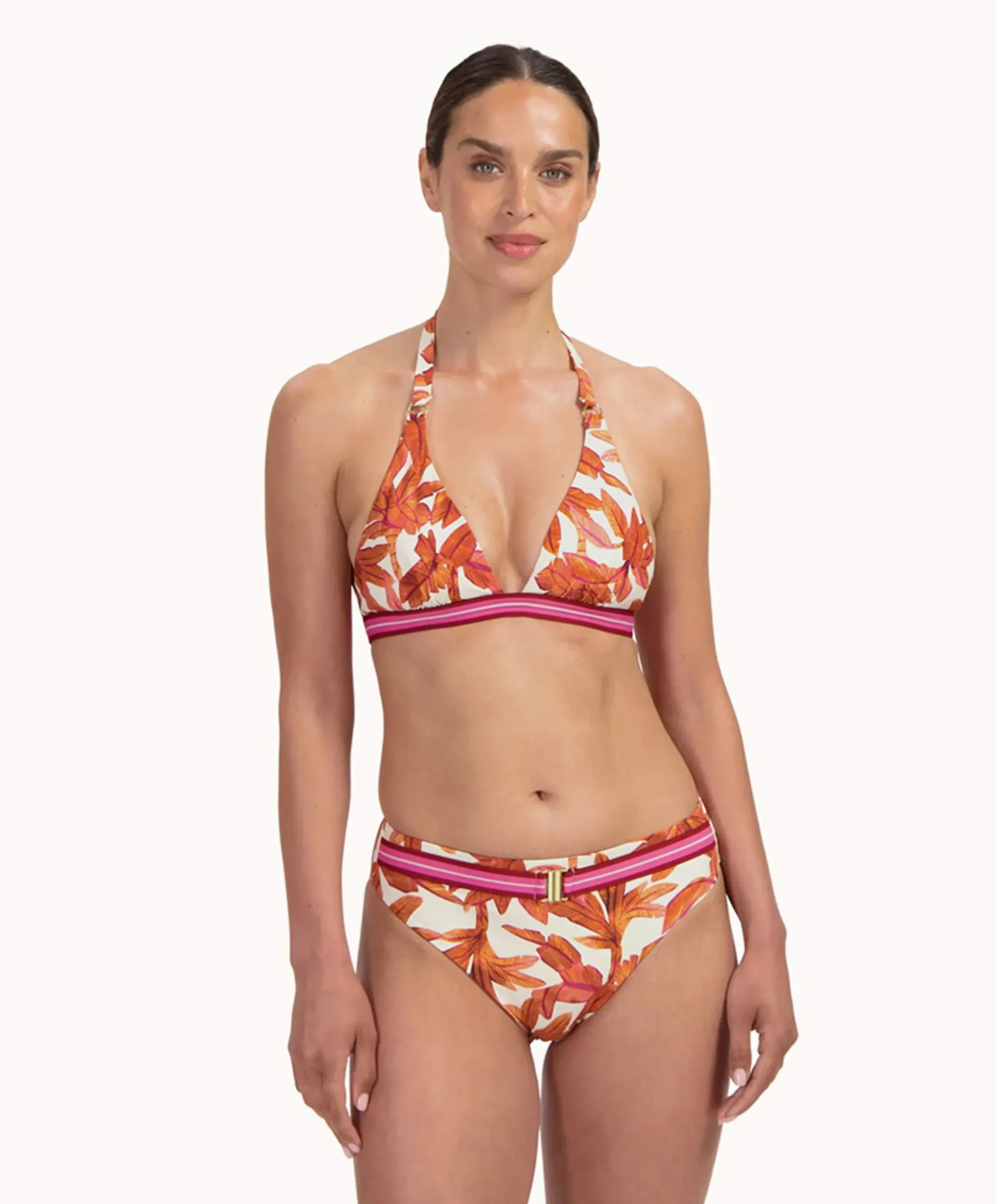 Dames bikinibroekje oranje
