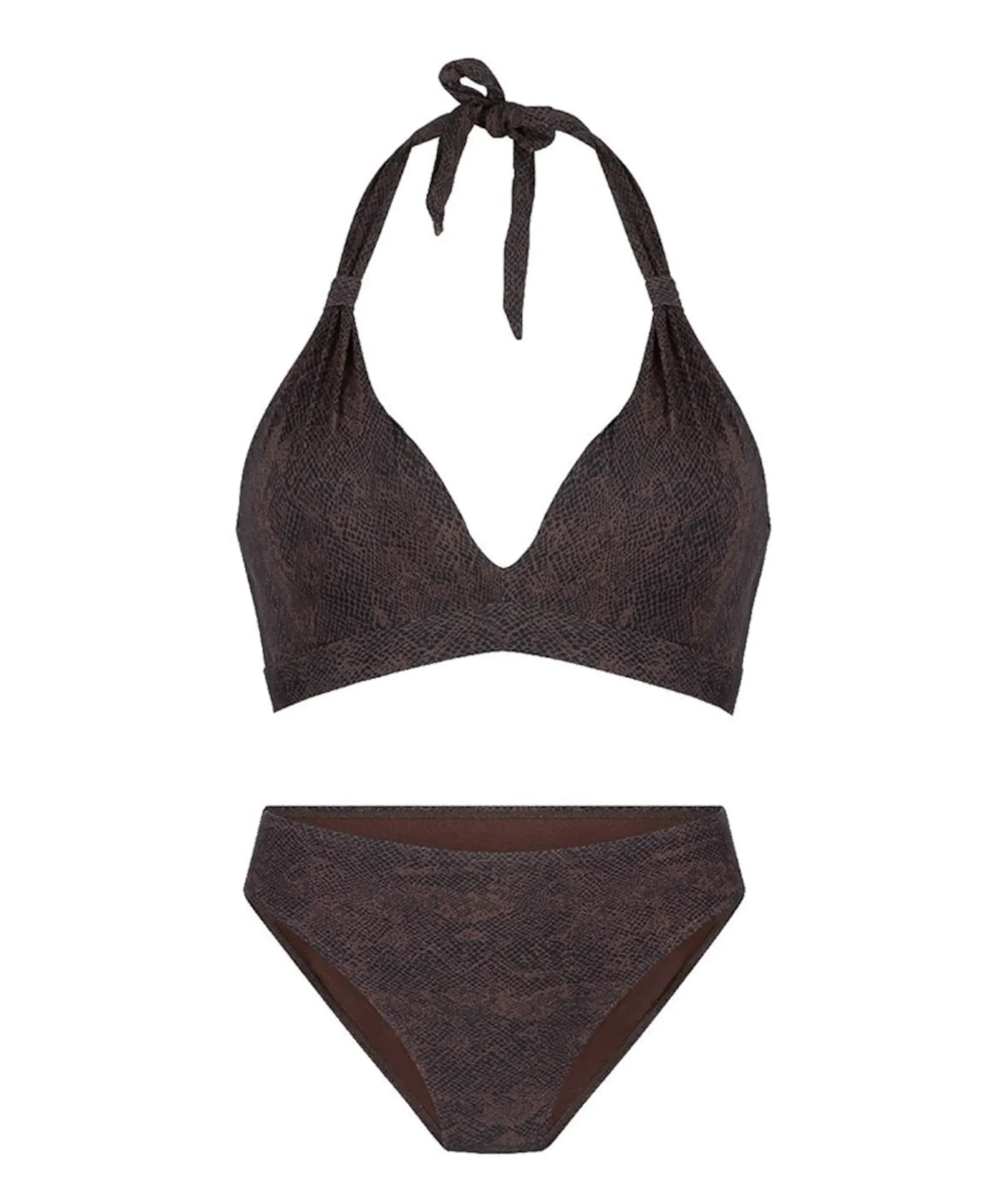 Dames bikiniset bruin