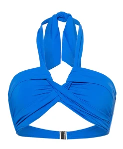 Dames bikinitop blauw