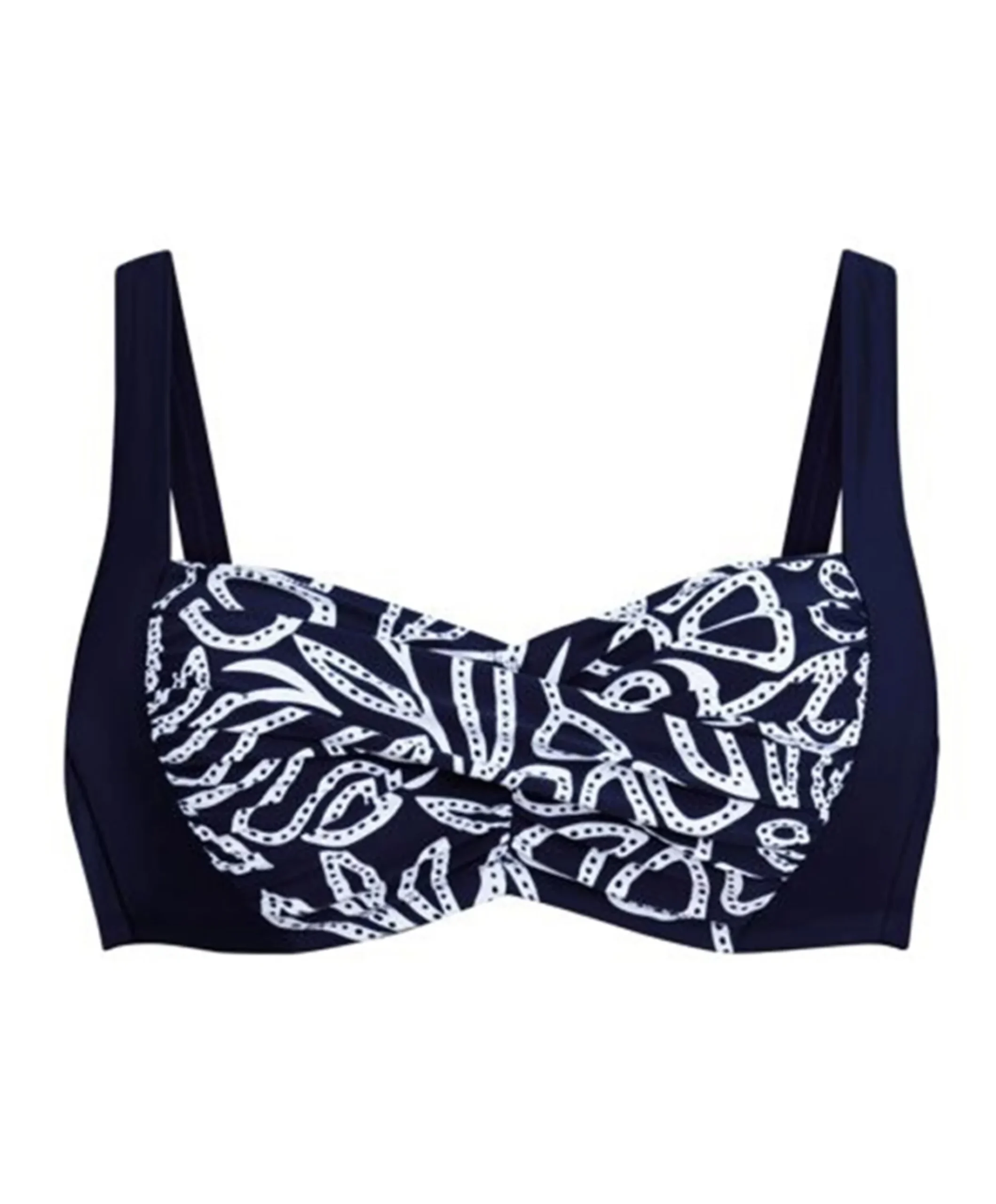 Dames bikinitop blauw