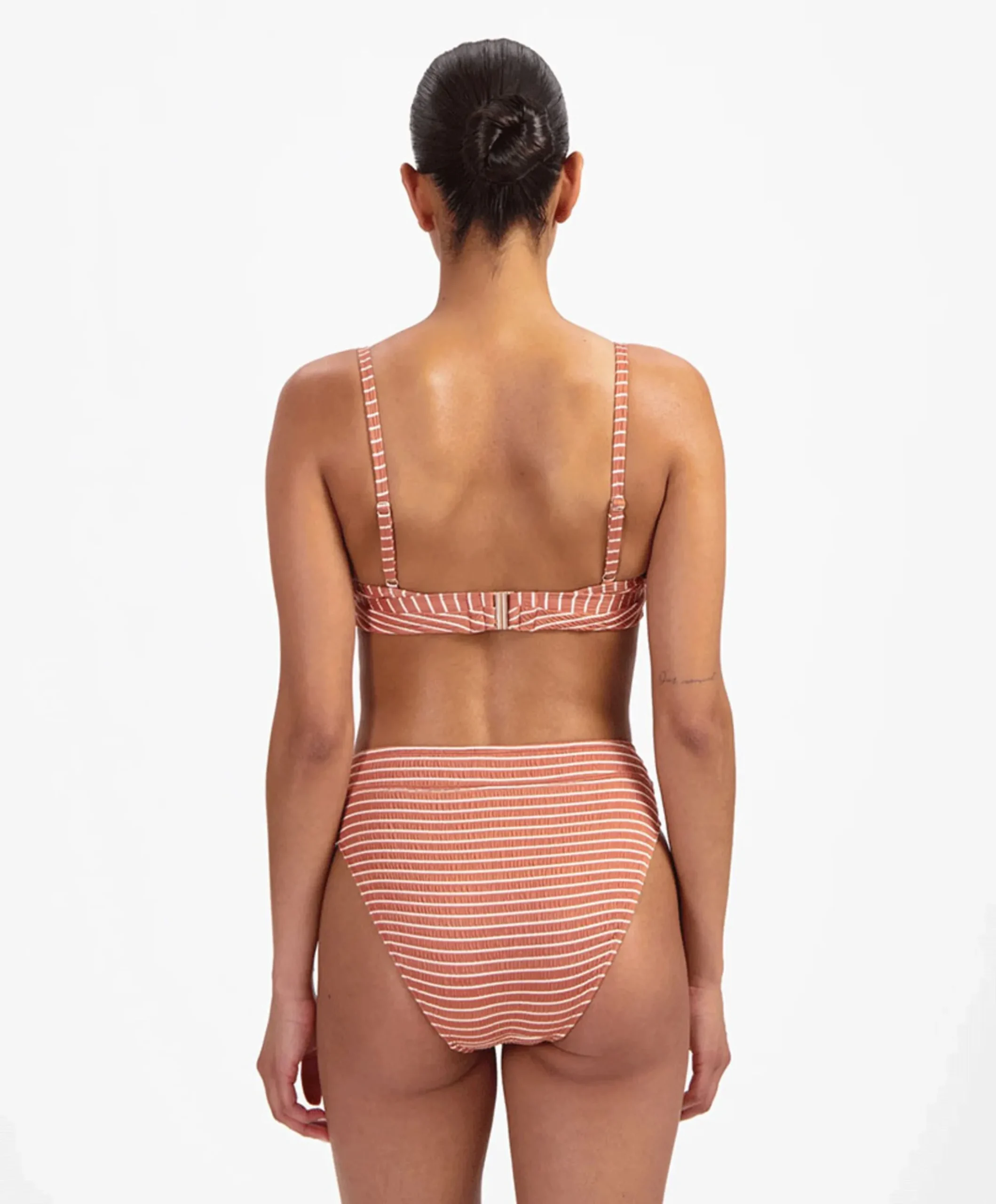 Dames bikinitop brique
