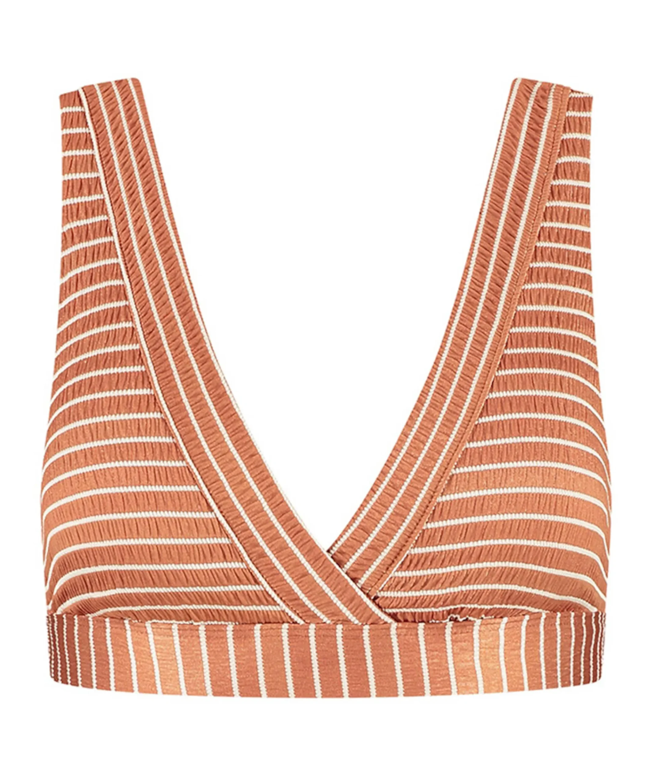 Dames bikinitop brique