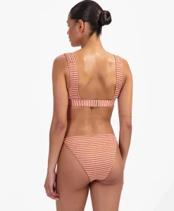 Dames bikinitop brique
