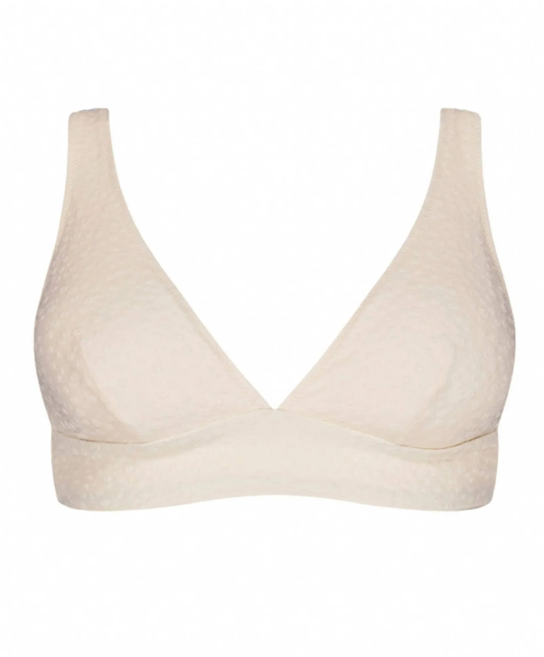 Dames bikinitop ecru