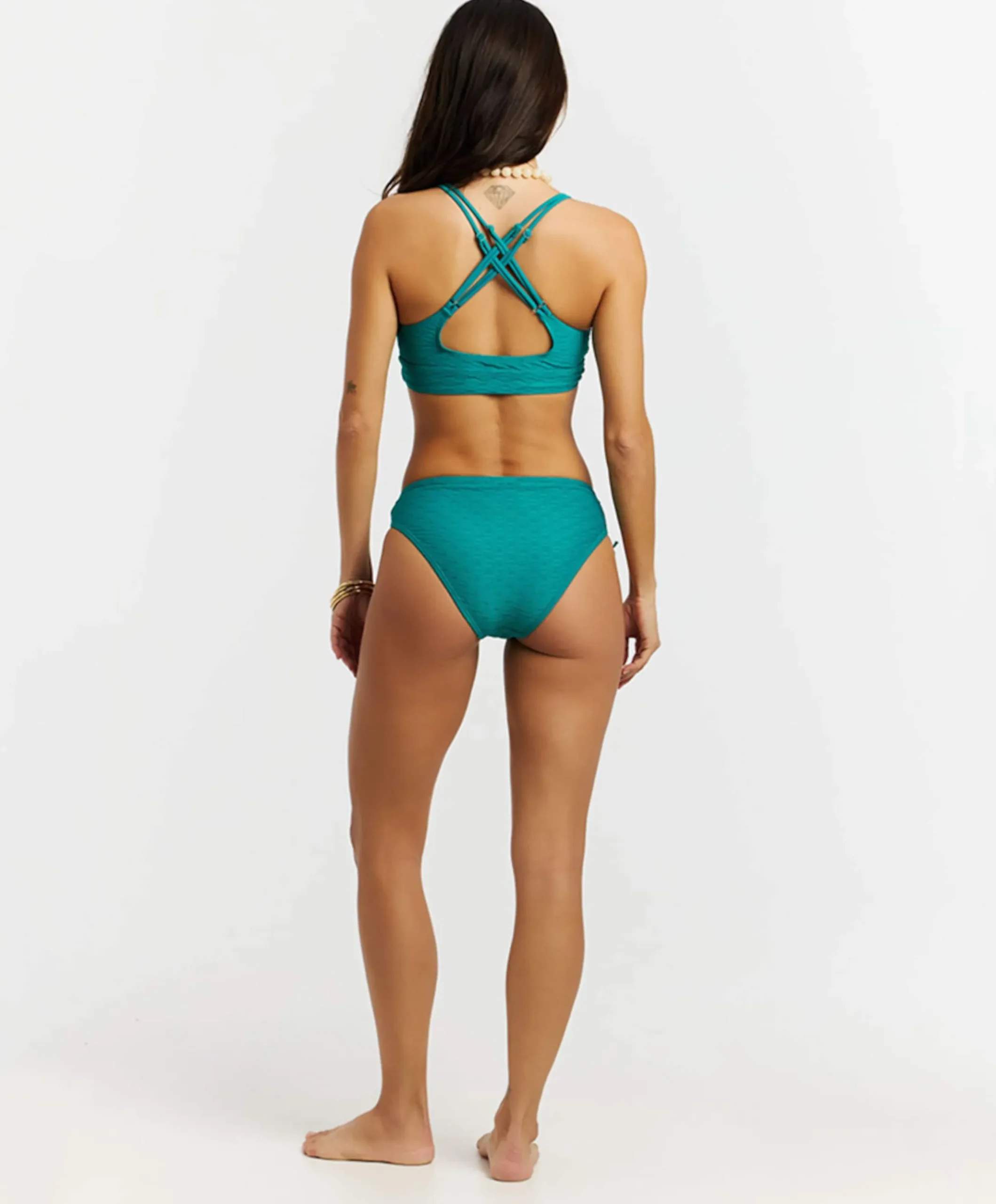 Dames bikinitop groen