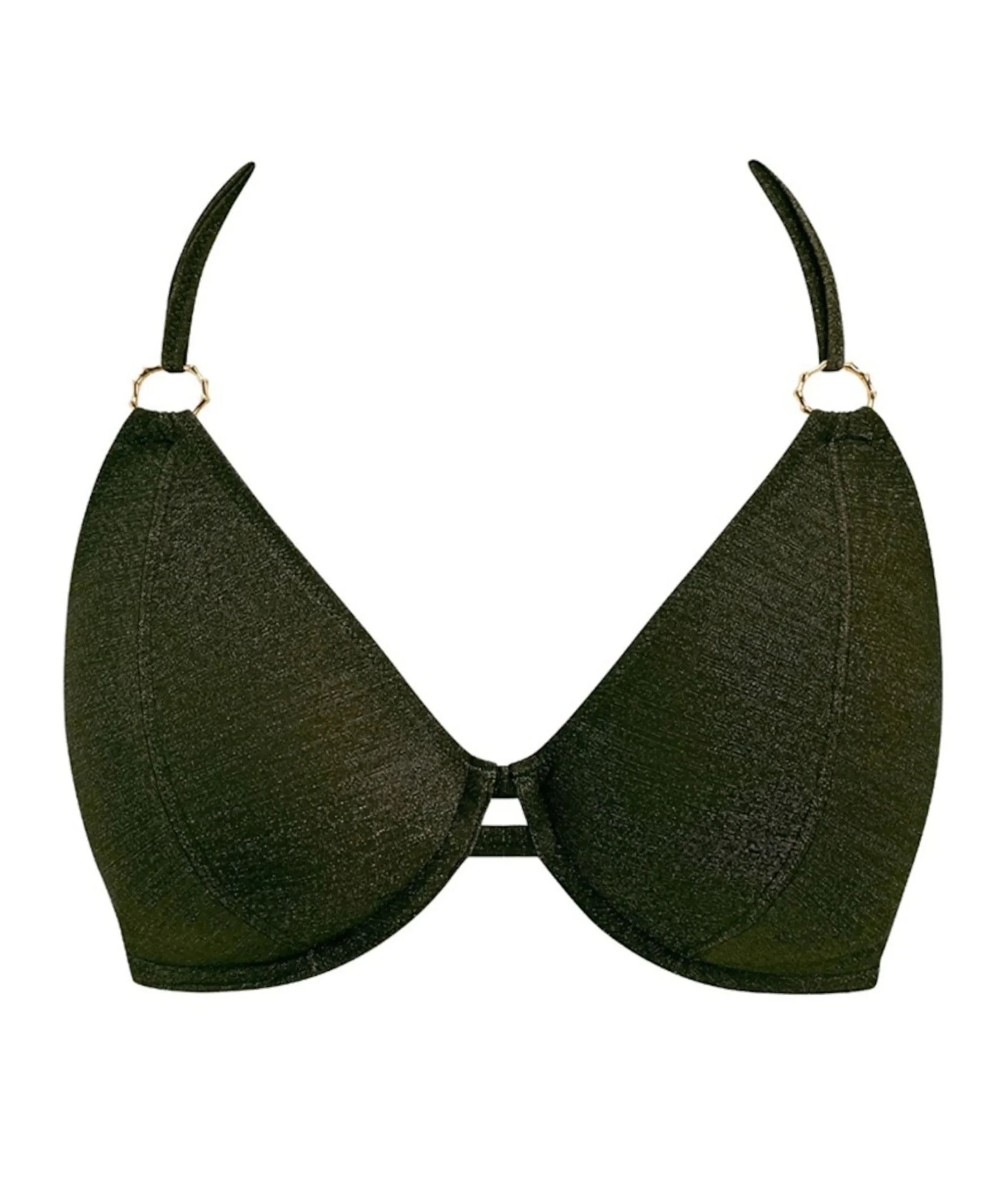 Dames bikinitop groen