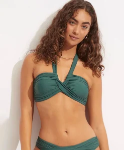 Dames bikinitop groen