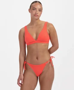 Dames bikinitop oranje