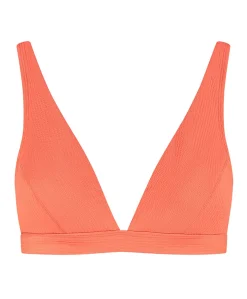 Dames bikinitop oranje