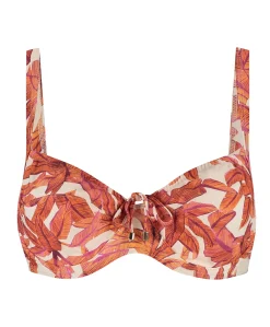 Dames bikinitop oranje