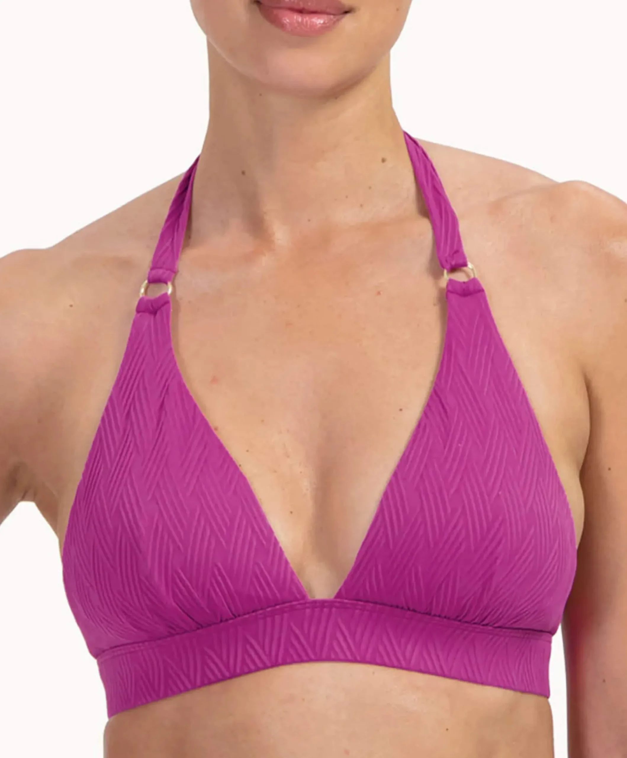 Dames bikinitop paars