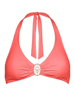 Dames bikinitop roze