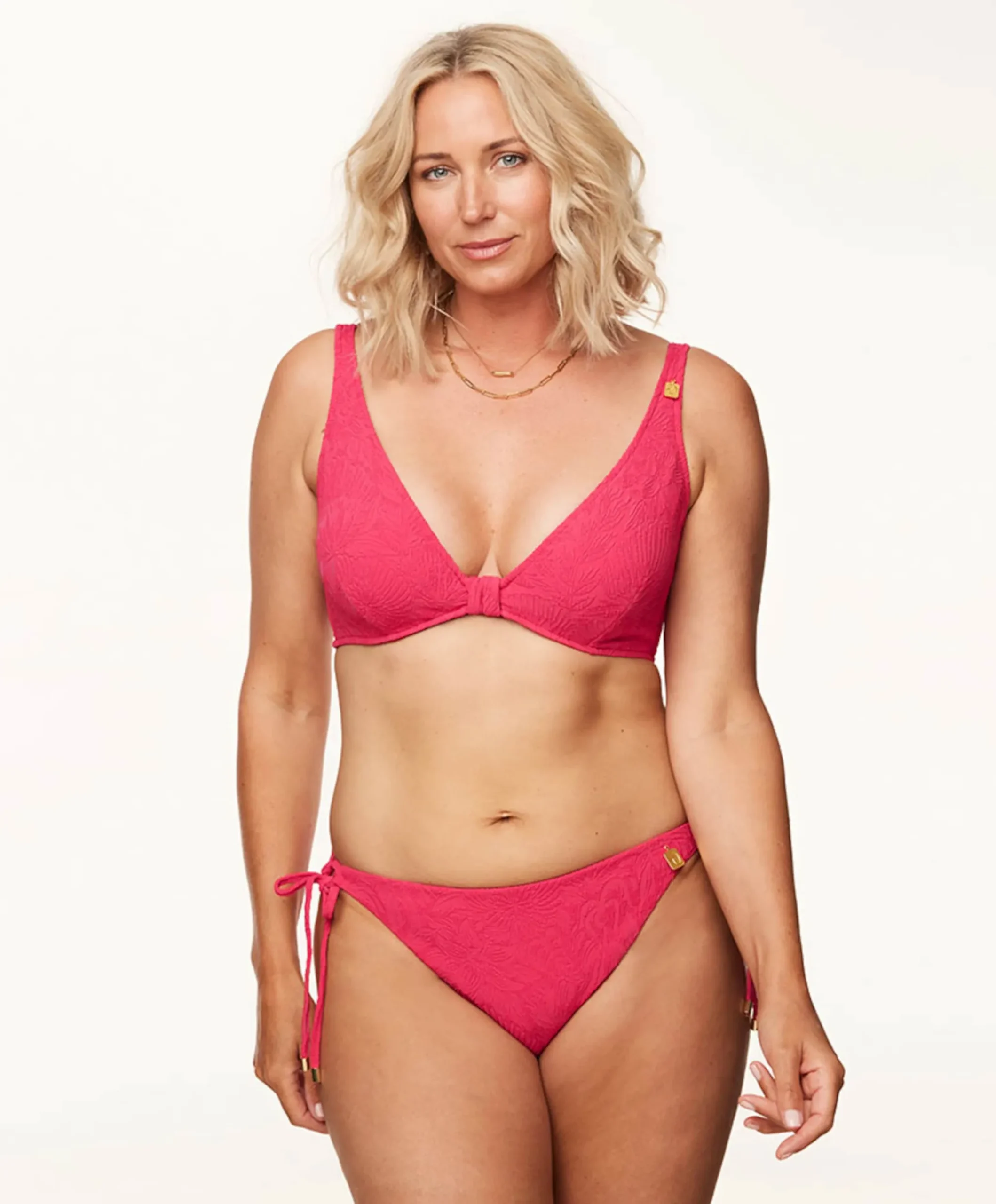 Dames bikinitop roze