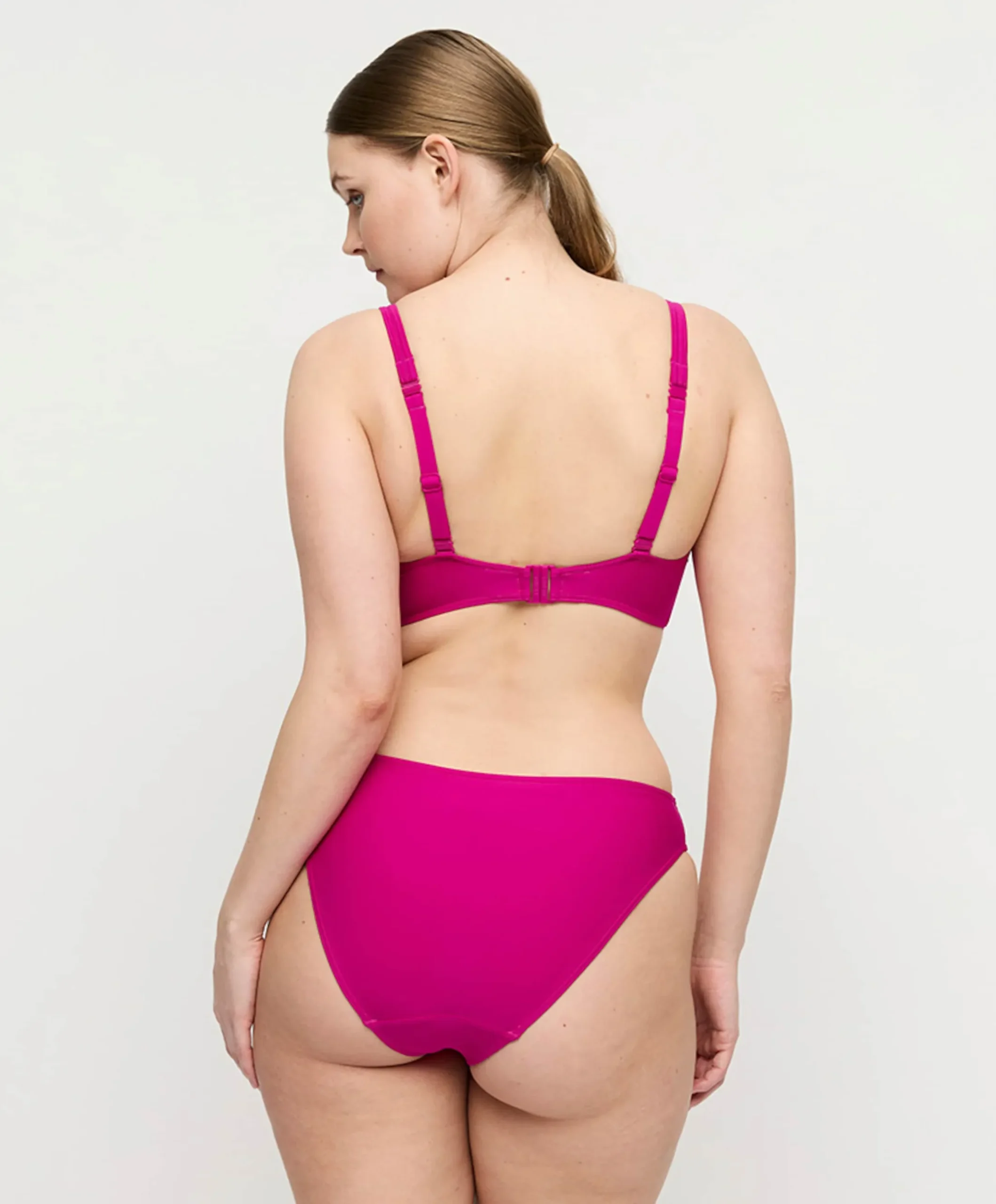 Dames bikinitop roze