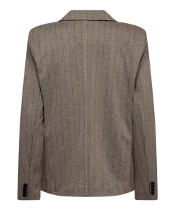 Dames blazer beige