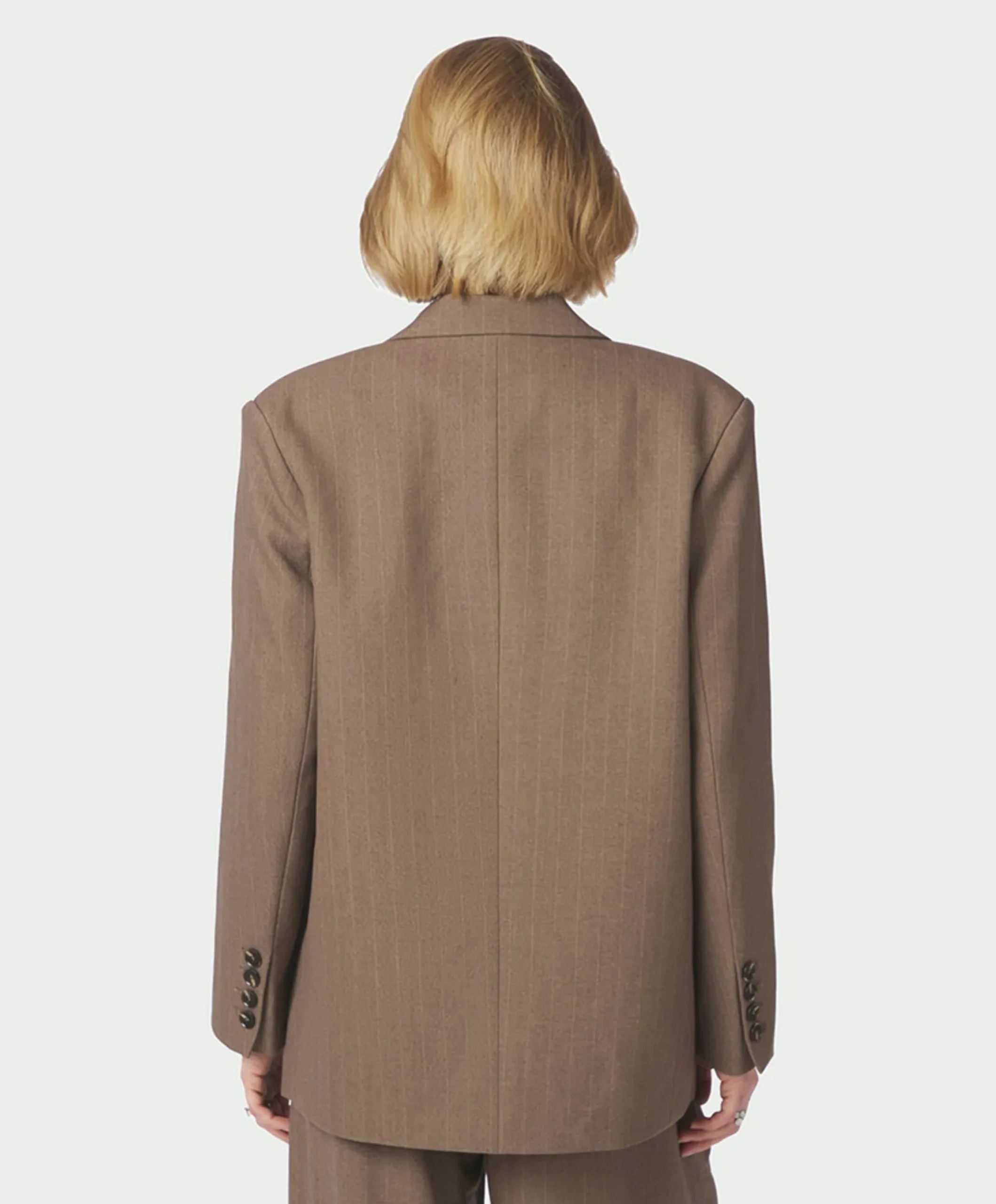 Dames blazer beige