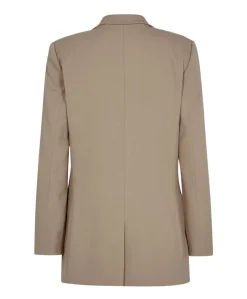 Dames blazer beige