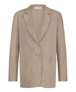 Dames blazer beige