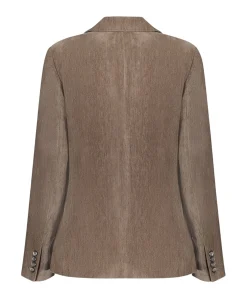Dames blazer beige