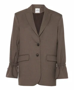 Dames blazer beige