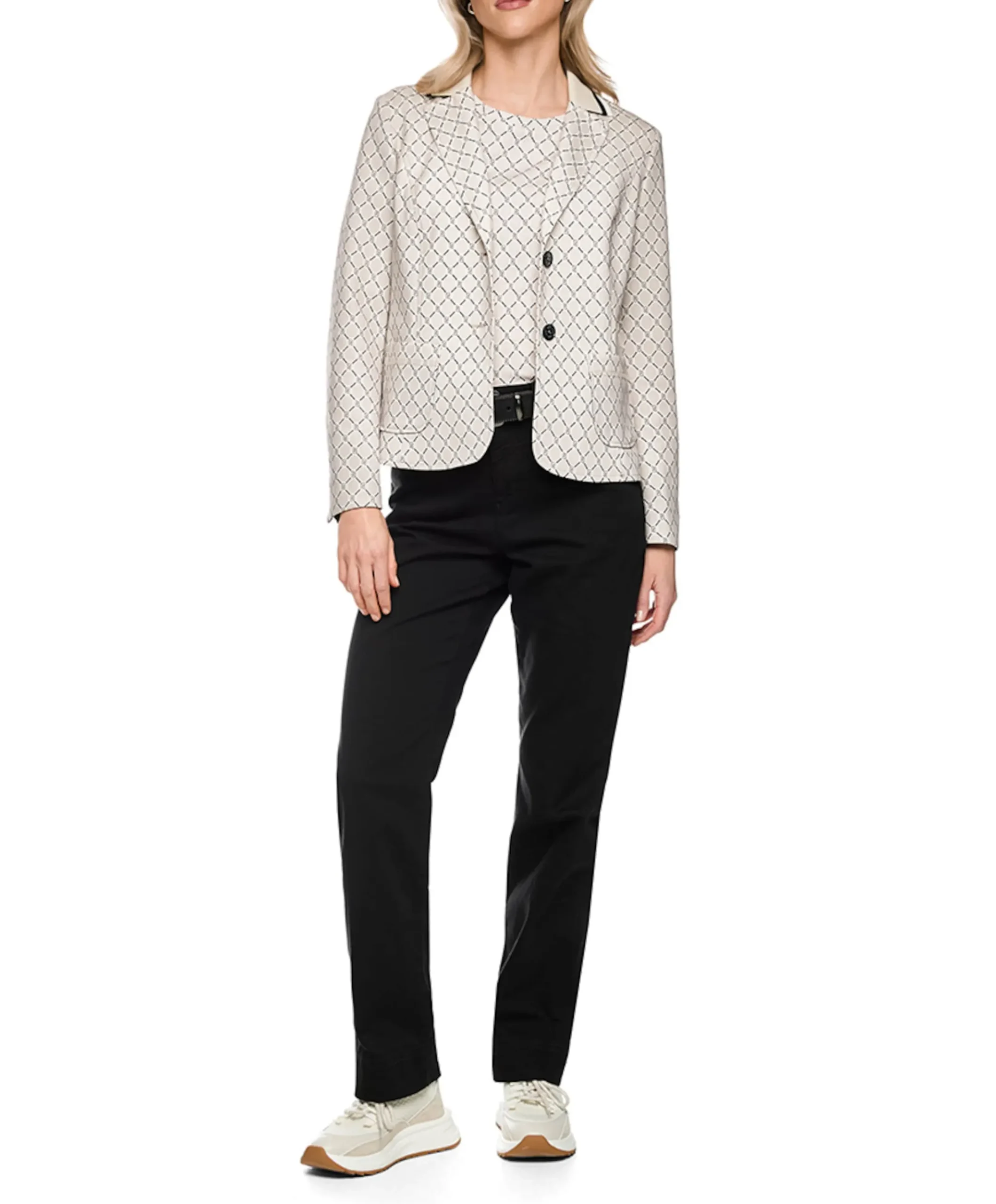 Dames blazer beige