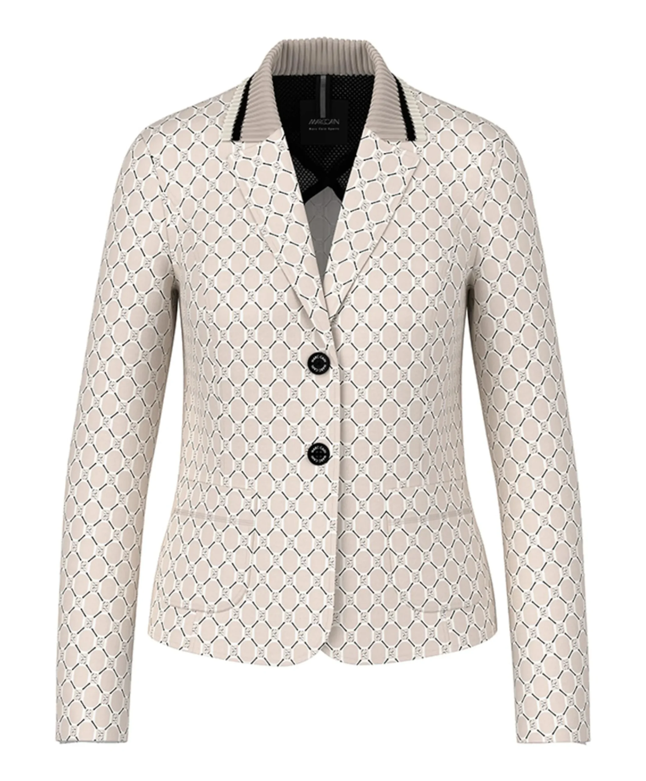 Dames blazer beige