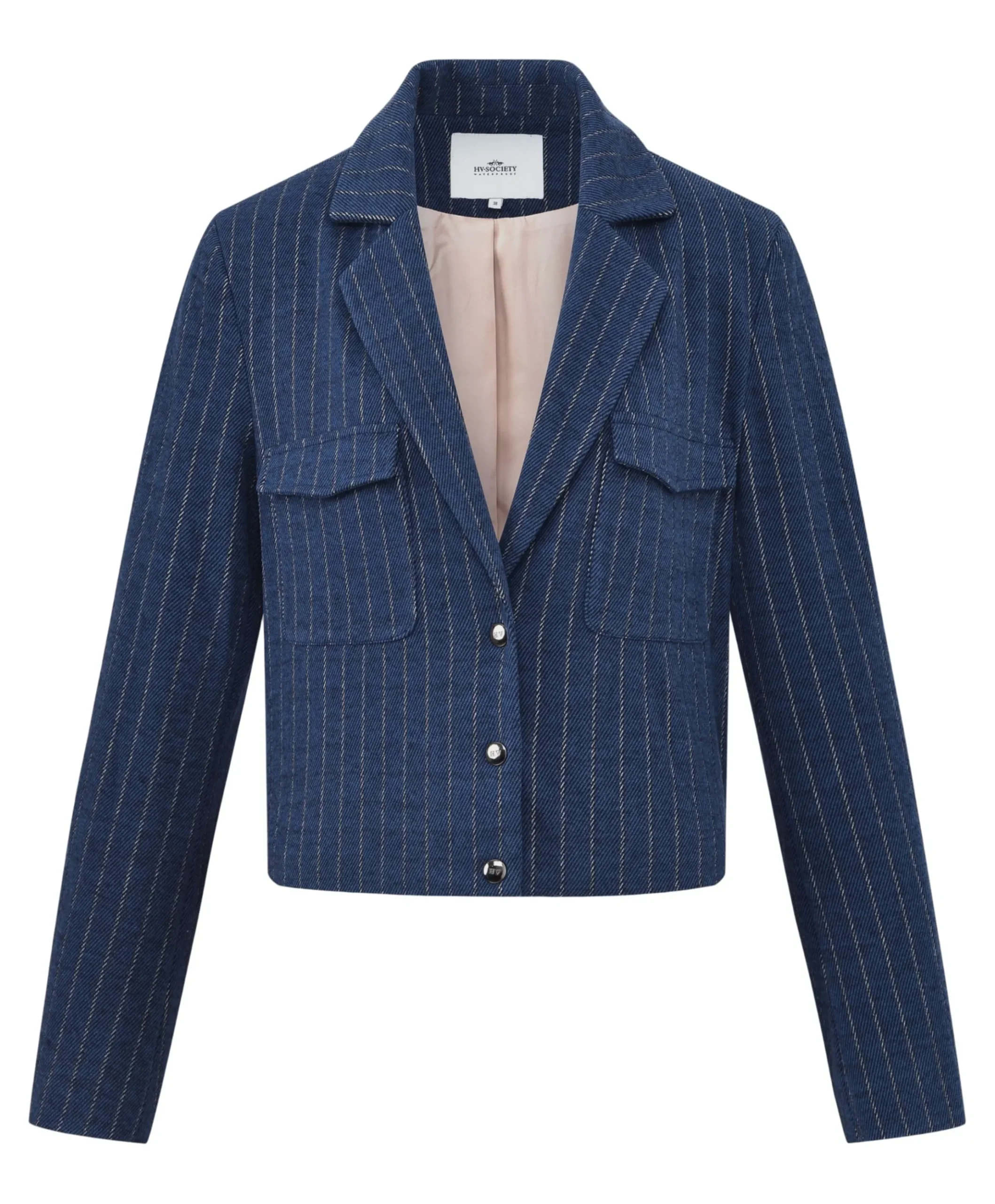 Dames blazer blauw
