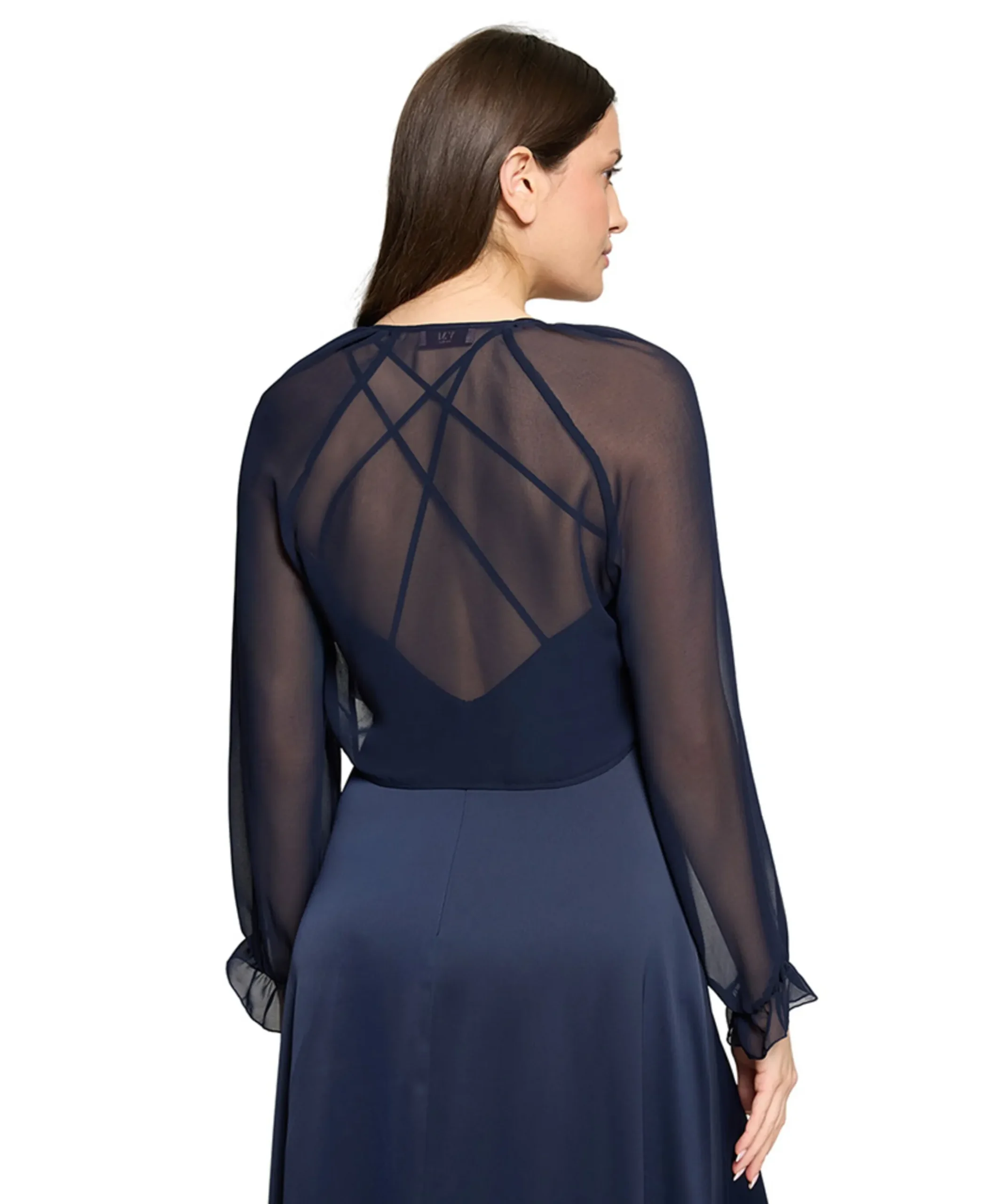 Dames blazer blauw