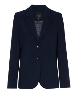 Dames blazer blauw