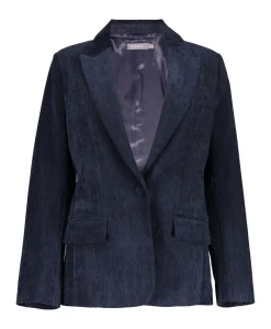 Dames blazer blauw