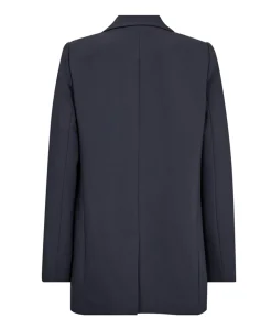 Dames blazer blauw