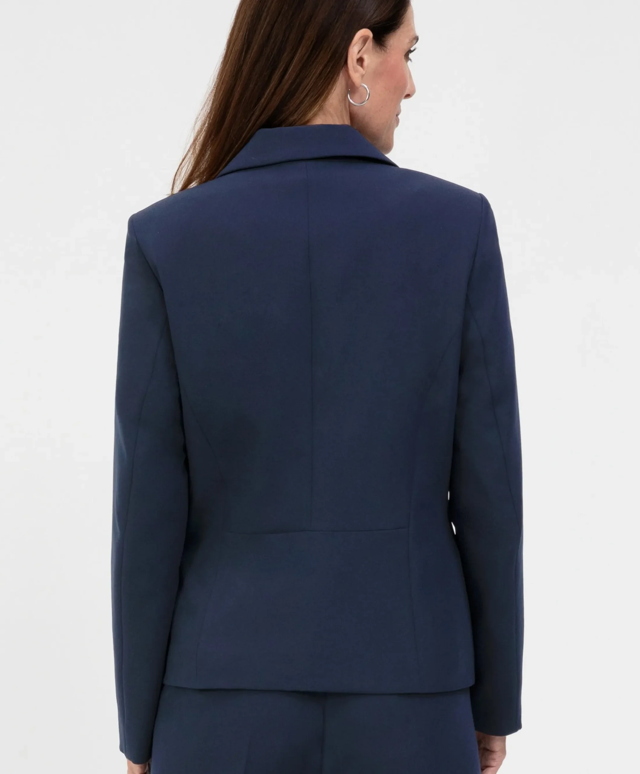 Dames blazer blauw