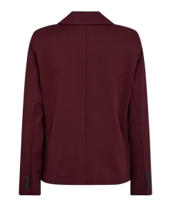 Dames blazer bordeaux