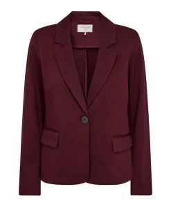 Dames blazer bordeaux