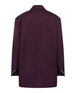 Dames blazer bordeaux