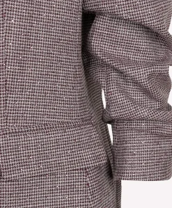 Dames blazer bordeaux