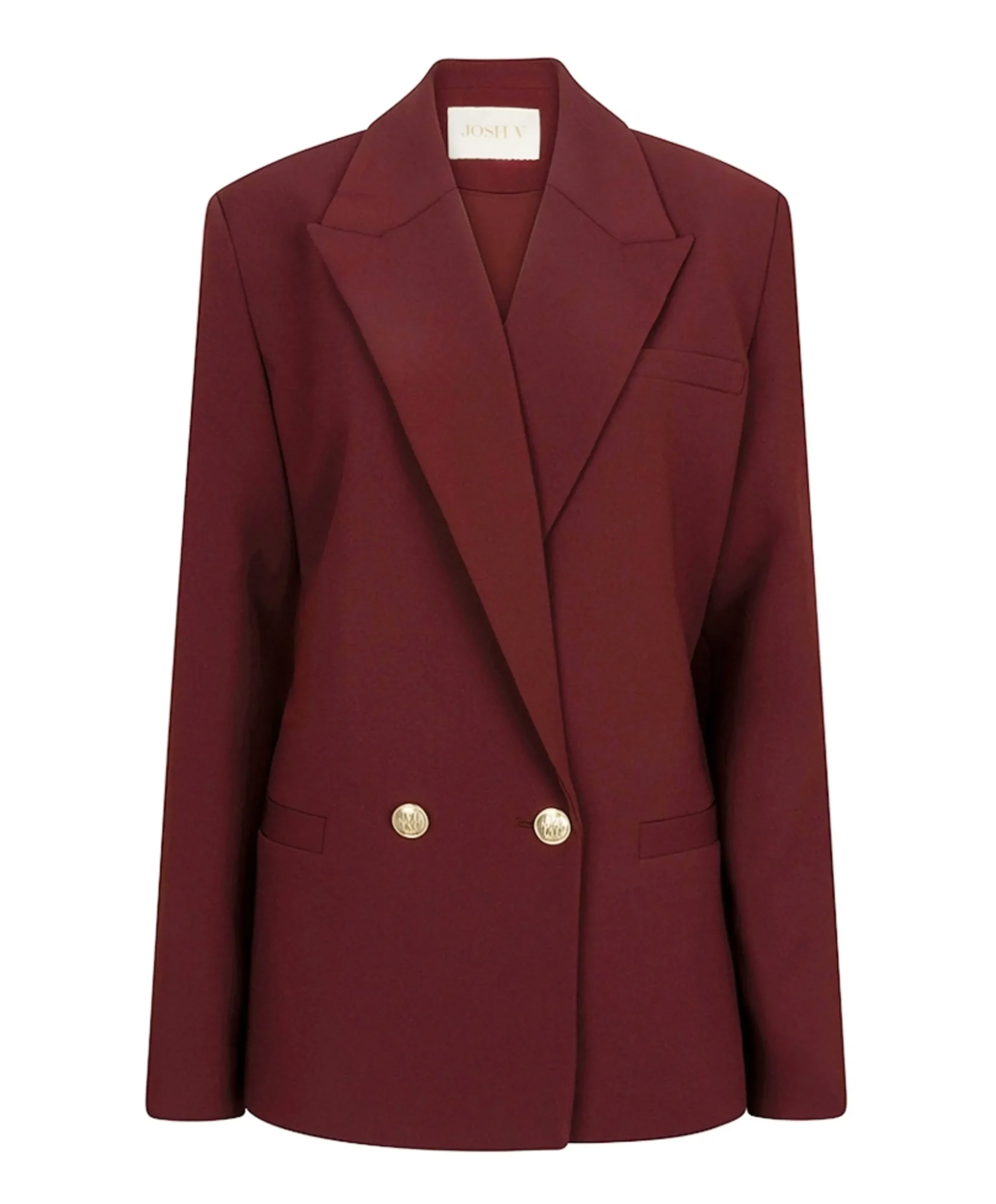 Dames blazer bordeaux