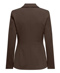 Dames blazer bruin