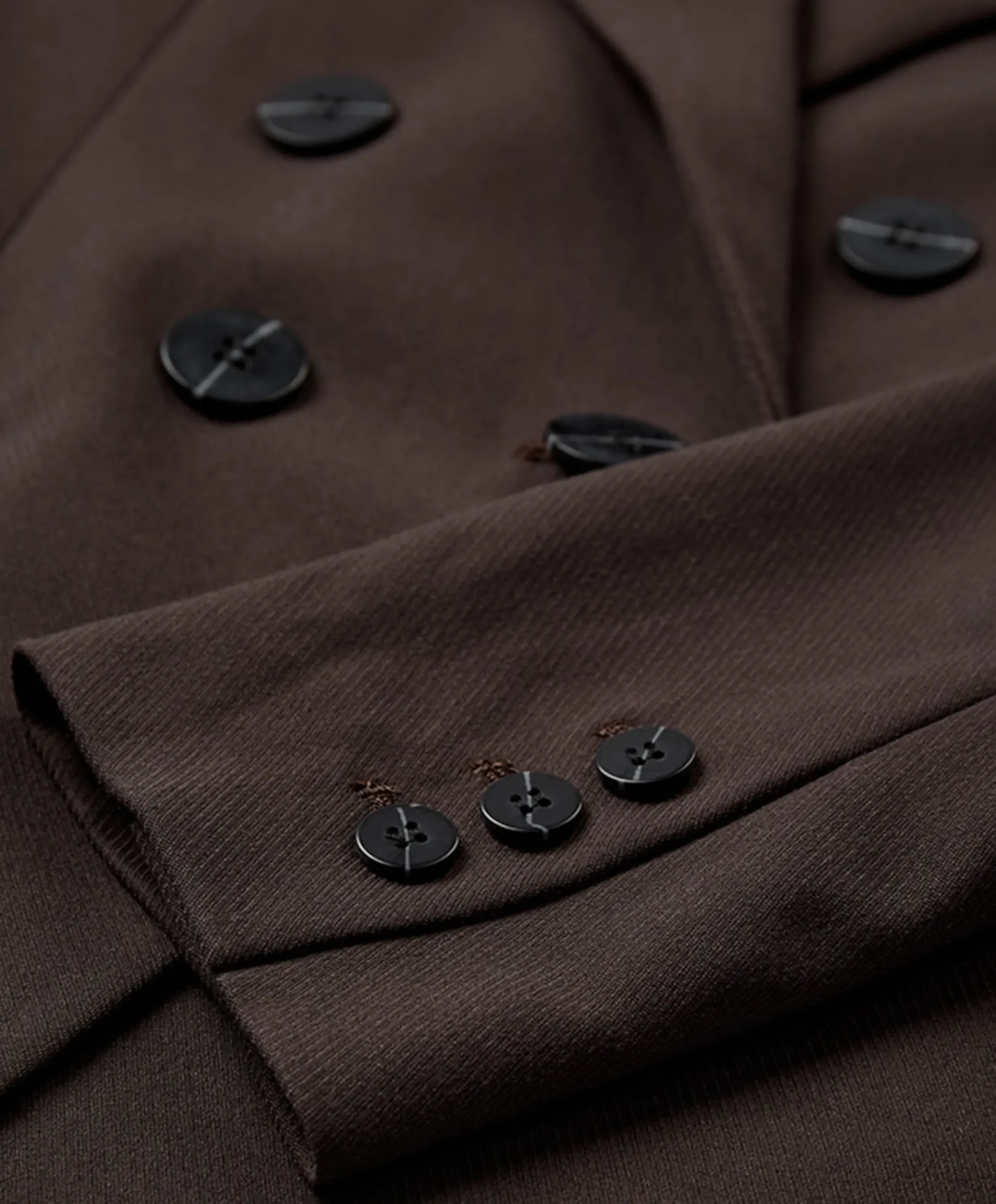 Dames blazer bruin