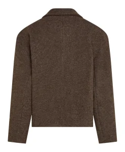 Dames blazer bruin