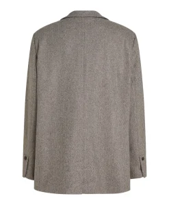 Dames blazer bruin