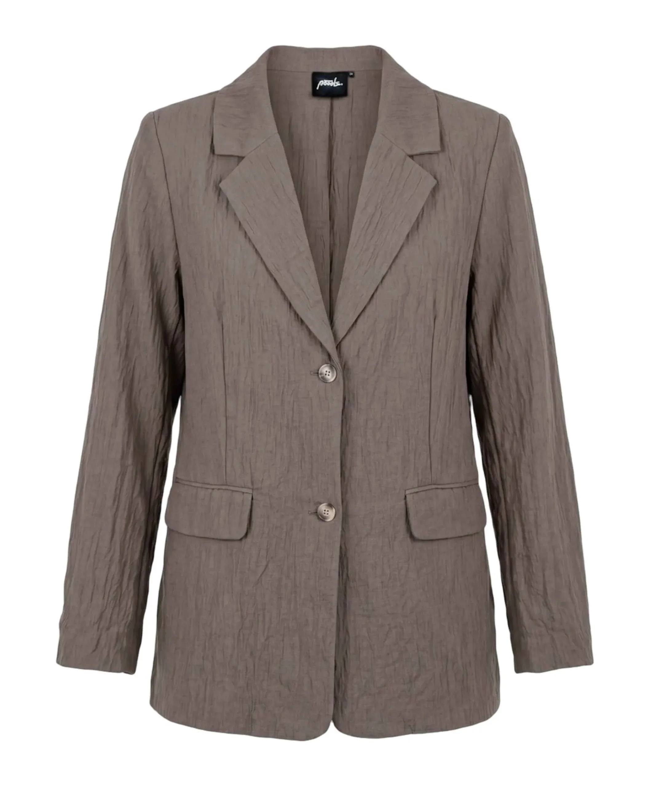 Dames blazer bruin