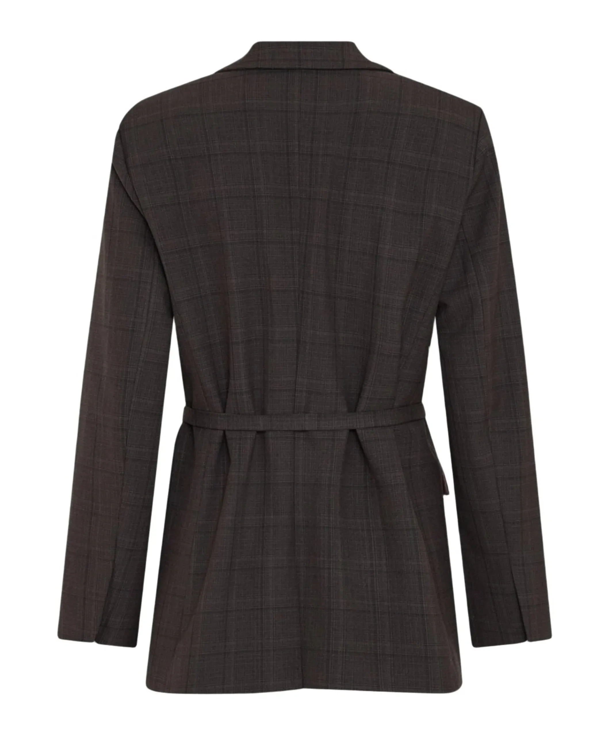 Dames blazer bruin