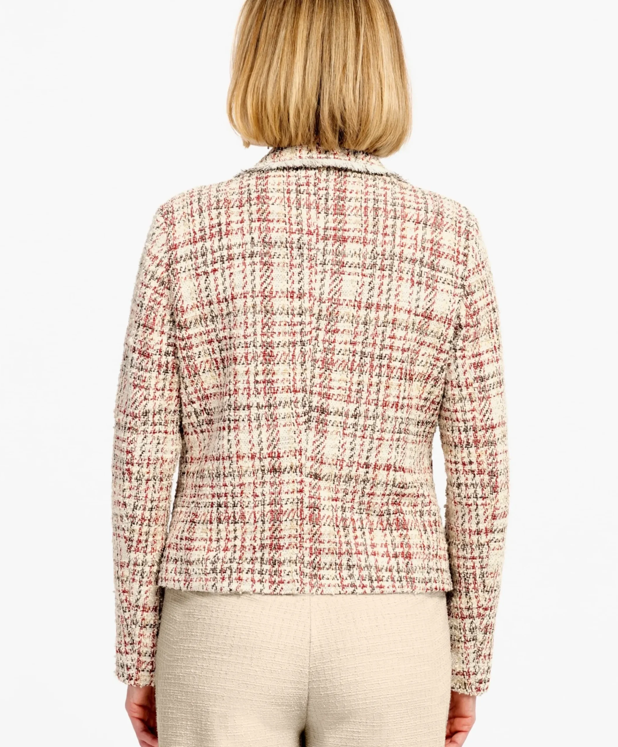 Dames blazer ecru